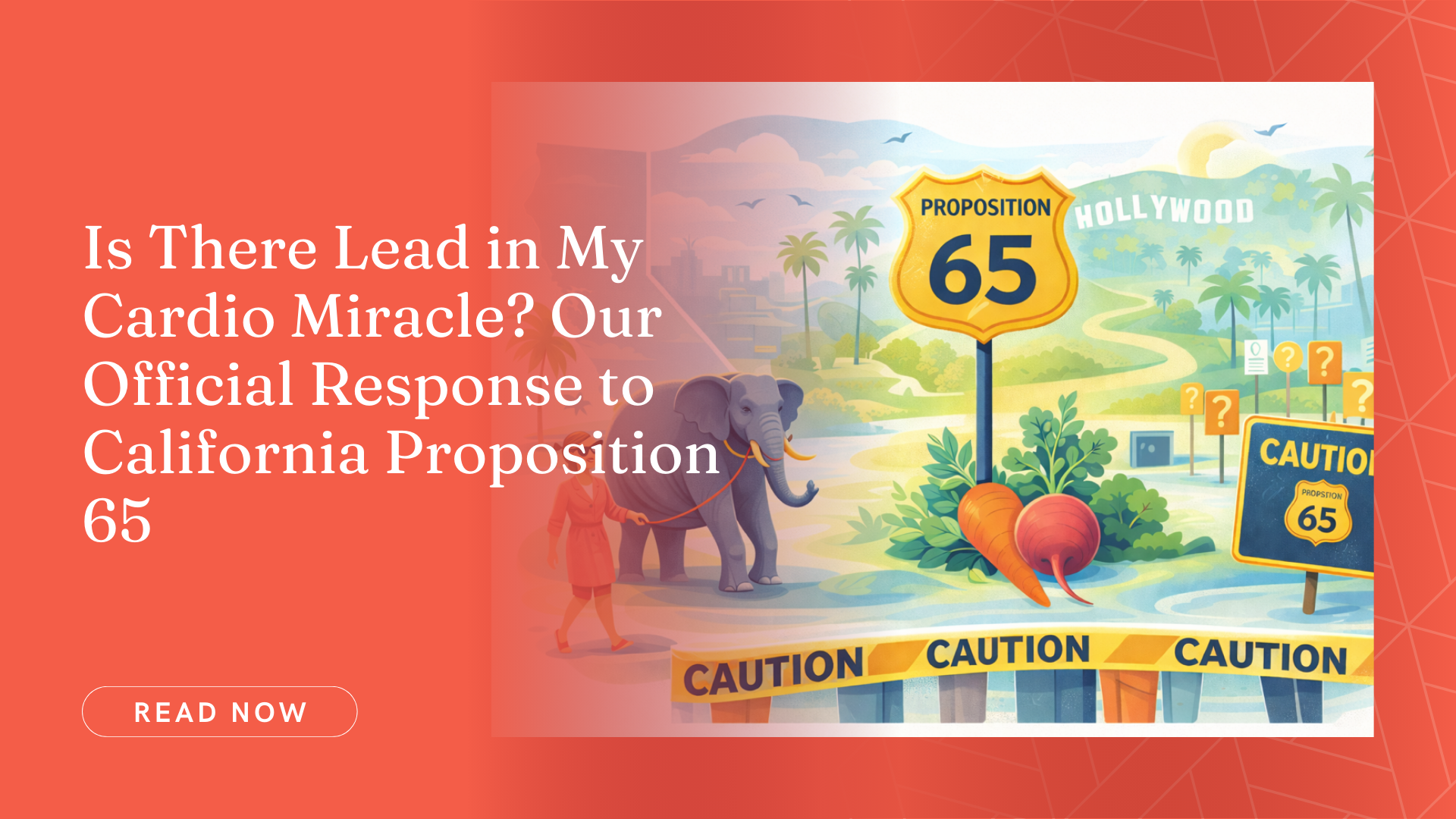 Is There Lead in my Cardio Miracle? Our Official Response to California Prop 65