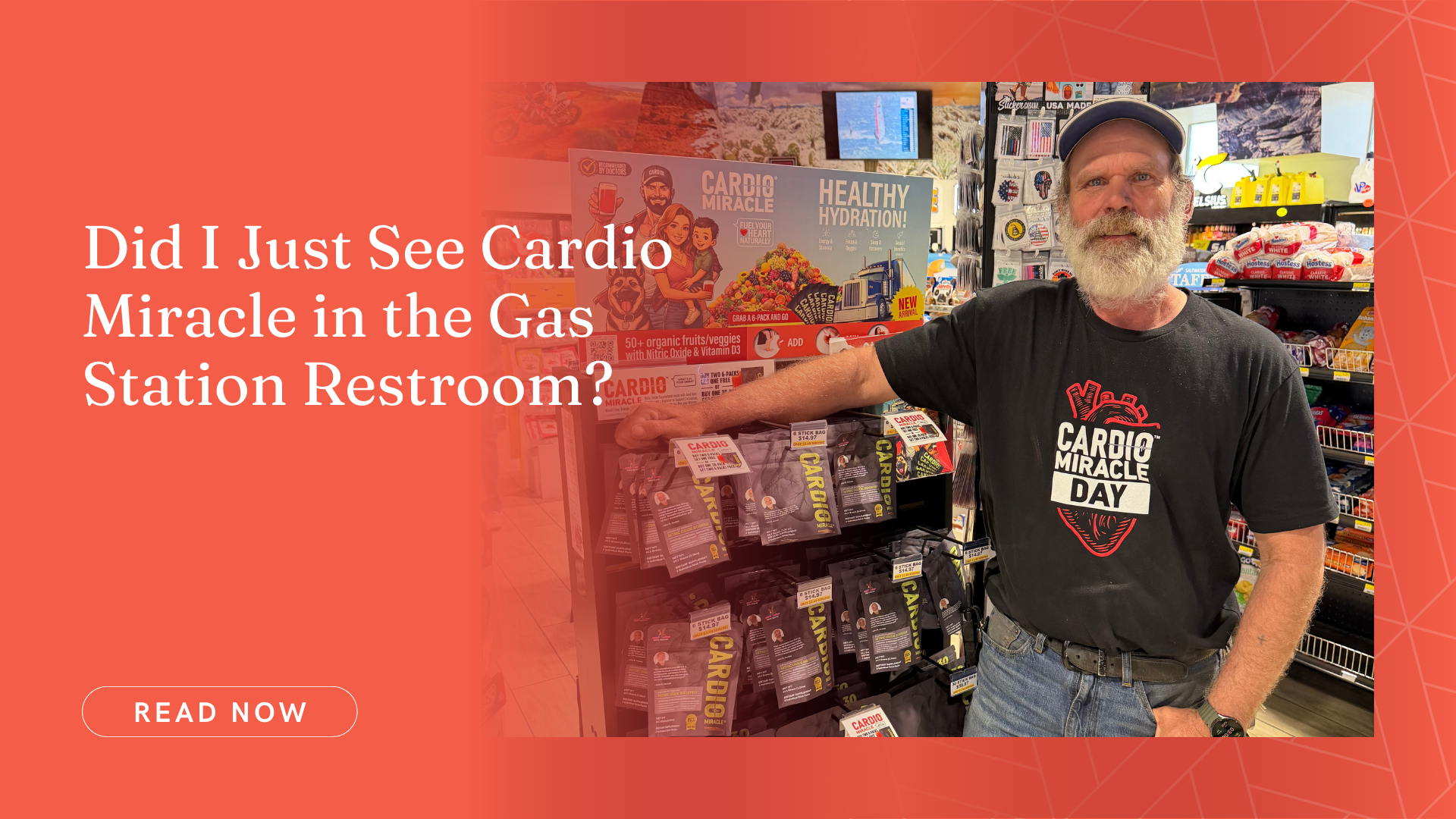 Did I Just See Cardio Miracle in the Gas Station Restroom?