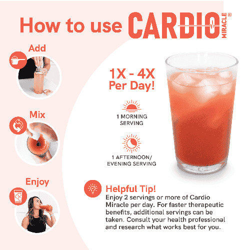 60-Serving Cardio Miracle Pouch: One-Time Purchase $99.97