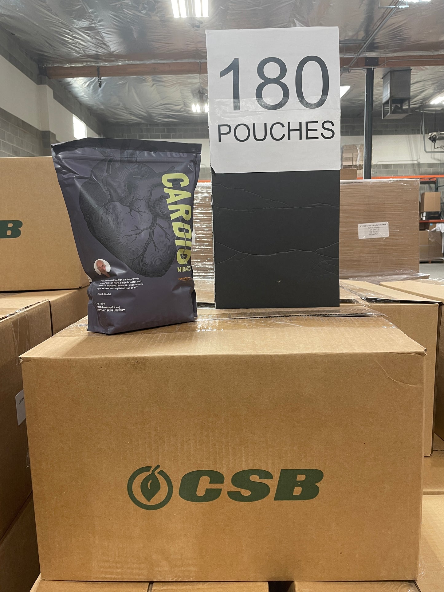 Wholesale Case - 180-Serving Pouches (16 Units)