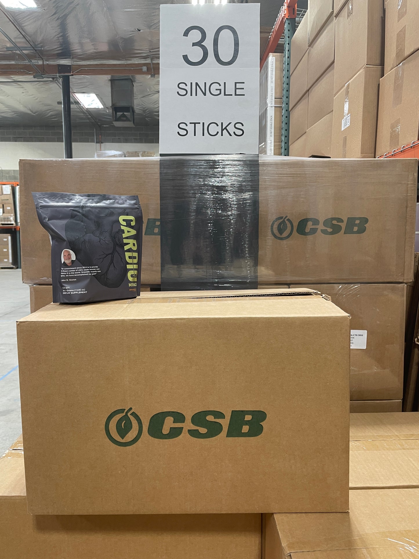 Wholesale Case - 30-Single-Serving Stick Pouch (36 Units)