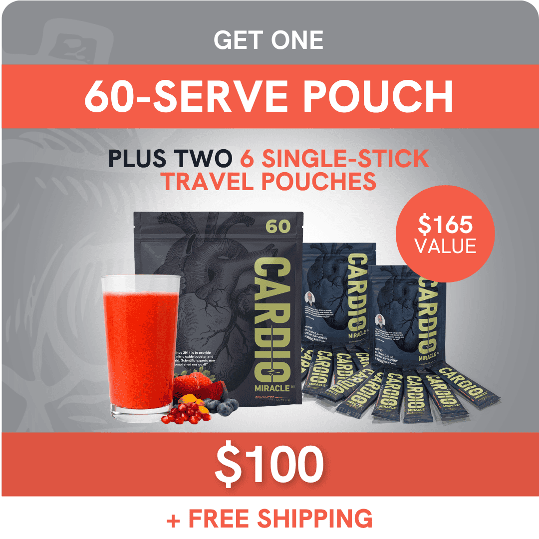 Event Special: 60-Serving Pouch + Two 6-Single Stick Packs