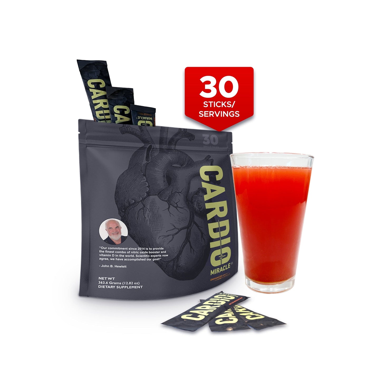 Wholesale Case - 30-Single-Serving Stick Pouch (36 Units)