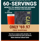 Native Special - 60-Serving Cardio Miracle Pouch (Subscription)