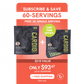 60-Serving Cardio Miracle Pouch & Free One-Time Bonus 30-Single Serving Sticks